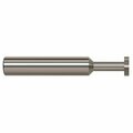 Harvey Tool 5/32 dia. x 1/16 Width x 1/4 in. Neck Carbide Square Keyseat Cutter for Non-Ferrous, 4 Flute 744062